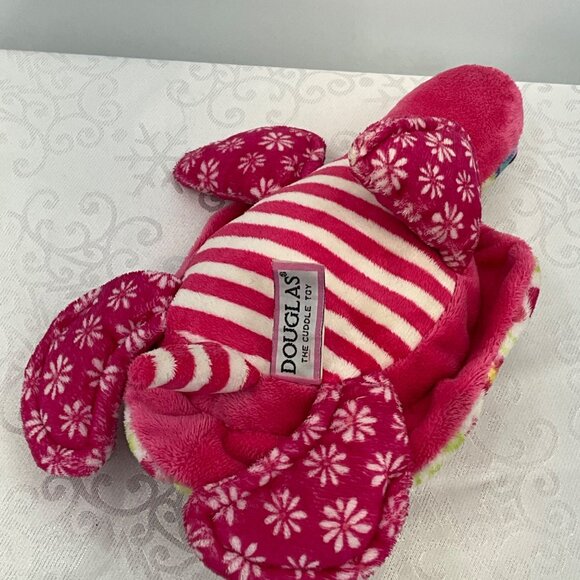Colorful Douglas Cuddle Toy Peace Turtle Plush Kids #4223 - Picture 4 of 4